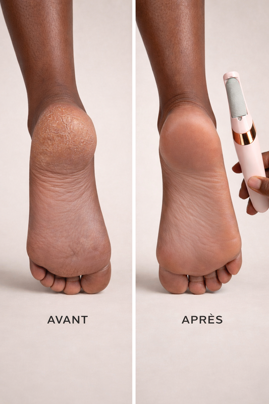 Lime Électrique Rechargeable – Élimine les Peaux Mortes et les Callosités des Pieds