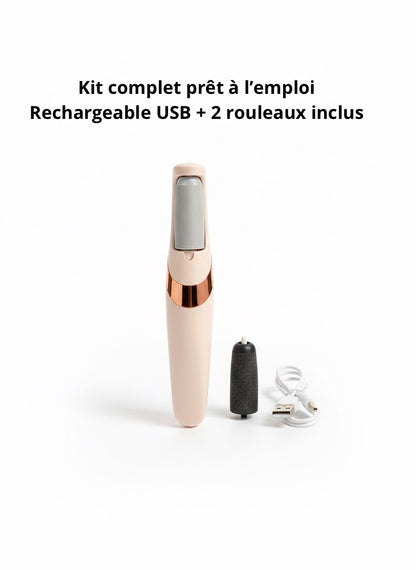 Lime Électrique Rechargeable – Élimine les Peaux Mortes et les Callosités des Pieds
