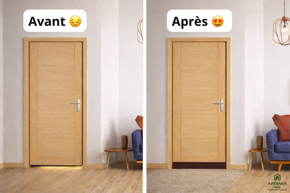 Bande auto adhésive pour bas de porte – Anti insectes et poussière