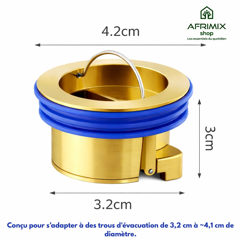 Siphon Anti-Odeur & Anti-Insectes Universel – Salle de Bain & Cuisine