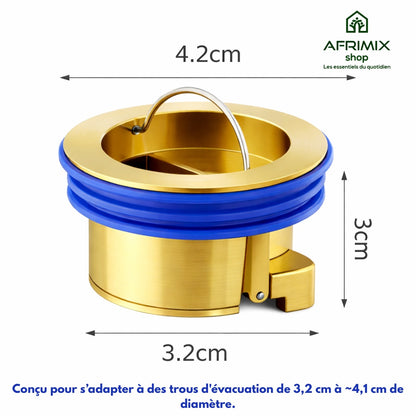 Siphon Anti-Odeur & Anti-Insectes Universel – Salle de Bain & Cuisine
