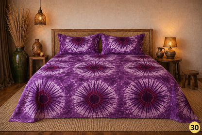 Parure de Draps 3 Pièces  – Motif Élégant & Moderne – 240x250cm