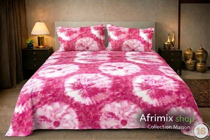 Parure de Draps 3 Pièces  – Motif Élégant & Moderne – 240x250cm