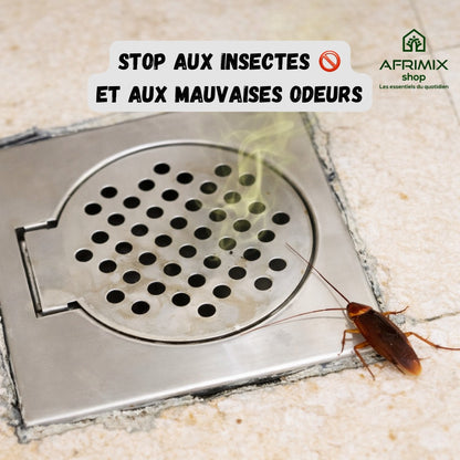 Siphon Anti-Odeur & Anti-Insectes Universel – Salle de Bain & Cuisine