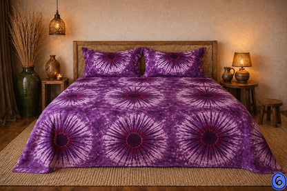 Parure de Draps 3 Pièces  – Motif Élégant & Moderne – 240x250cm