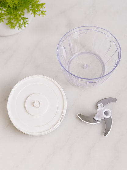 Mini Hachoir Manuel Sans Électricité – 3 lames inox