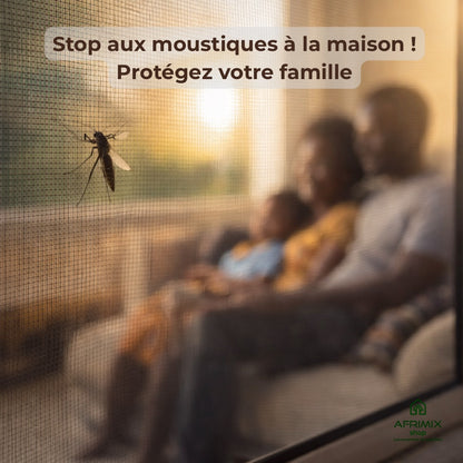 Ruban Réparation Moustiquaire – Scotch Filet Anti-Moustiques Ultra Résistant
