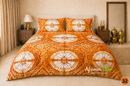 Parure de Draps 3 Pièces  – Motif Élégant & Moderne – 240x250cm